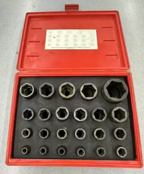 PAK620420 SNAP-ON Drive Imm Shallow Impact Socket Set