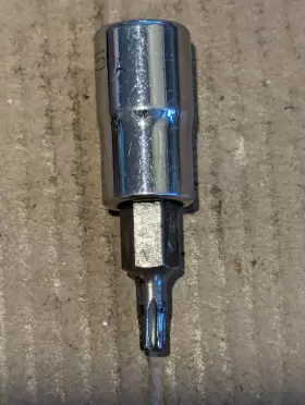 TTXR15E SNAP-ON Drive Tamper Torx Bit Socket Driver #3