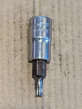 TTXR15E SNAP-ON Drive Tamper Torx Bit Socket Driver