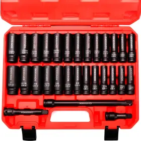 B0D8B2KF6H SONIGEKO Impact Socket Set Steel Extension
