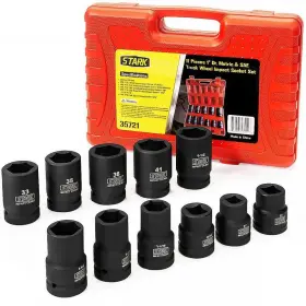 35721-1 STARK Impact Socket Drive Combination Wrench Set Duo