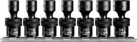 58100-P STEEL VISION Drive Impact Swivel Socket Set