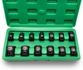 58366-13PC STEEL VISION Tools Drive Shallow Impact