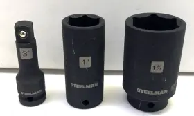 60377 STEELMAN Drive Extension Impact Sockets
