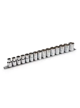 78306 STEELMAN PRO Drive Shallow Socket Set