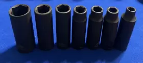 307MD SUNEX Drive Point Impact Socket Set