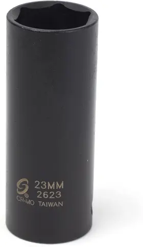 2623 SUNEX TOOLS Drive Wall Impact Socket