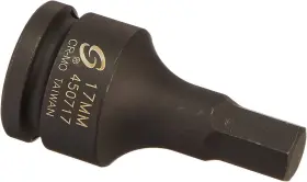 450717 SUNEX TOOLS Drive Hex Driver Impact Socket