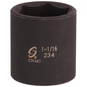 613364000120 SUNEX TOOLS Drive Impact Socket Molybdenum Alloy