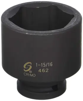 613364000533 SUNEX TOOLS Drive Standard Point Impact Socket