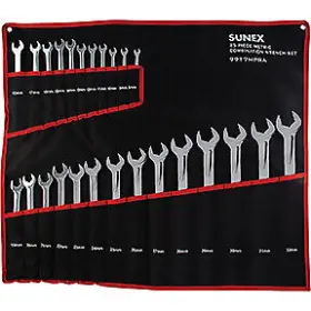 9917MPRA SUNEX TOOLS Combination Wrench Set