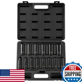 B0002SR9R2 SUNEX TOOLS Drive Point Impact Socket Set