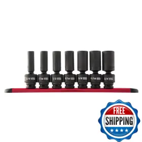 B0002SRA9E SUNEX TOOLS Drive Fractional Point Impact Socket
