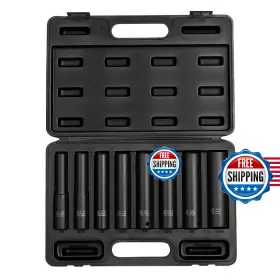 B000R6W1XQ SUNEX TOOLS Drive Impact Socket Set