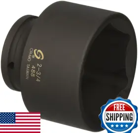 B002YKN6UA SUNEX TOOLS Drive Impact Socket Steel