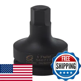 B003XT5ISO SUNEX TOOLS Drive Hex Driver Socket