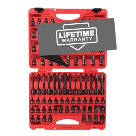 B01LXB41CR SUNEX TOOLS Impact Hex Bit Socket Set