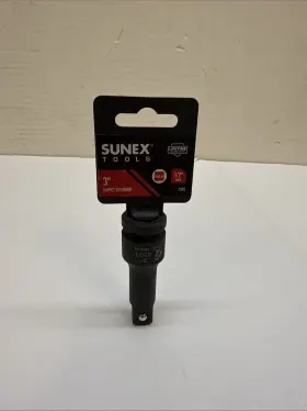 SU2503 SUNEX TOOLS Drive Impact Socket Extension Bar Steel #2