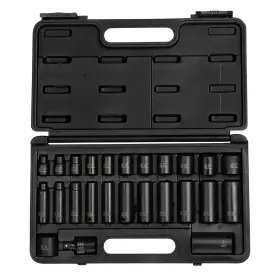 SUN3325 SUNEX TOOLS Drive Master Impact Socket Set Standard