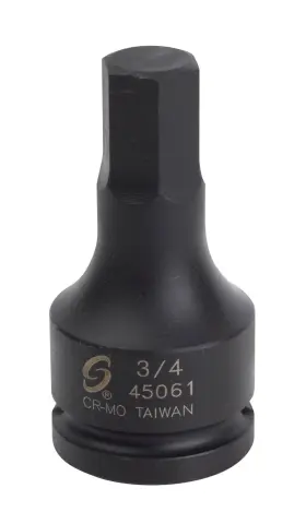 SUN45061 SUNEX TOOLS Soc Hex Male SUN45061 SUNEX TOOLS Soc Hex Male