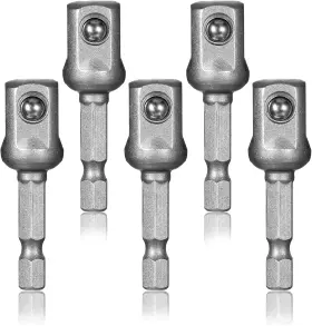 610065 TEAAHA Impact Socket Adapter Set Drill