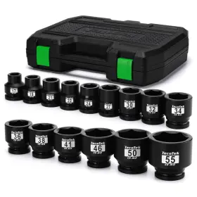 B0F8QPZQ31 TECOTEK Drive Shallow Impact Socket Set