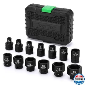 B0FSD8WPTZ TECOTEK Drive Impact Socket Set Stubby