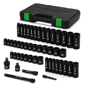 TC001 TECOTEK Drive Impact Socket Set