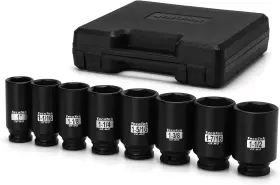 TC011 TECOTEK Drive Impact Socket Set
