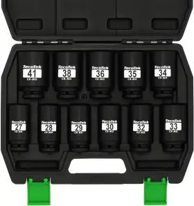 TC032 TECOTEK Drive Impact Socket Set