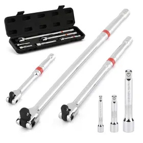 TC036 TECOTEK Breaker Bar Set Socket Extension