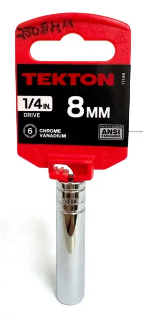 11146 TEKTON Drive Point Socket Vanadium Steel