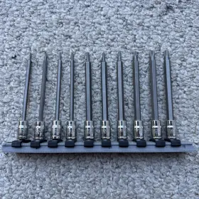 313109827806 TEKTON Drive Torx Bit Socket Set Rail