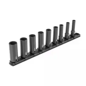 445010473414 TEKTON Drive Impact Socket Set Rails