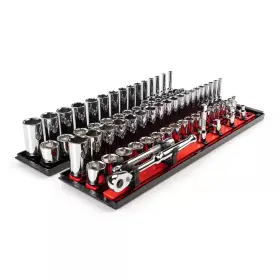 744759685360 TEKTON Drive Socket Ratchet Set Rails