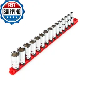 B07QSCTG8Y TEKTON Drive Shallow Socket Set Rail