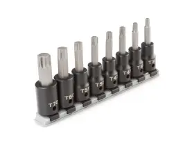 B08M4G45R6 TEKTON Torx Impact Bit Socket Set Rail