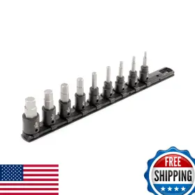 B0D1Z5MMH9 TEKTON Drive Hex Impact Bit Socket Set Rail
