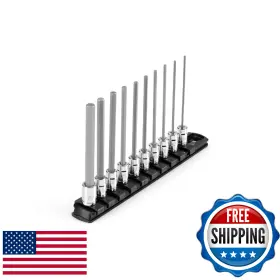 B0DVJ45WND TEKTON Drive Hex Bit Socket Set Rail