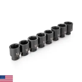 B0FH7K7RQR TEKTON Drive Shallow Impact Socket Set