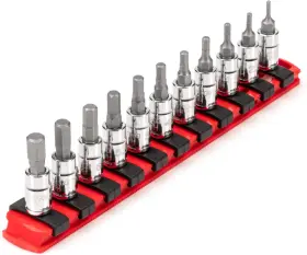 SHB-90106 TEKTON Drive Hex Bit Socket Set Rail