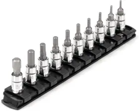SHB90105 TEKTON Drive Hex Bit Socket Set Rail