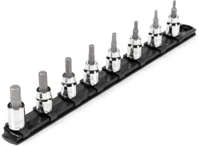 SHB91106 TEKTON Drive Hex Bit Socket Set Rail