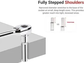 SHD90105 TEKTON Socket Set Rail #2