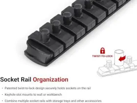 SHD90105 TEKTON Socket Set Rail #3