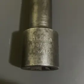 907041 TELSTA Hex Drive Double Square Point Socket #2