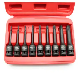 B00K42XKHO TEMO Torx Ip Point Impact Bit Socket Set