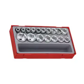 TT1217-6 TENG TOOLS Drive Point Socket Set