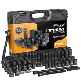 71PCSS TIGHTSPOT Drive Impact Socket Master Set