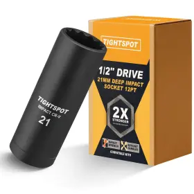 IS12D21MM12-TW TIGHTSPOT Drive Impact Socket Anti Rounding